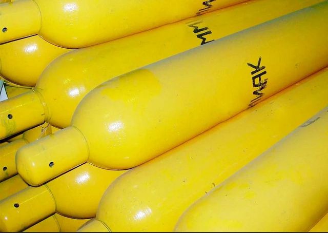 Баллон для аммиака 40 л переаттестованный (21-40 лет)