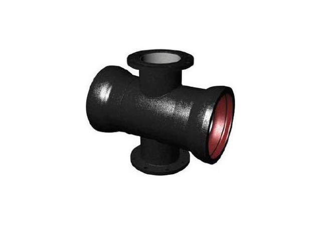 Чугунный крест раструб-фланец ВЧШГ 1000х1000