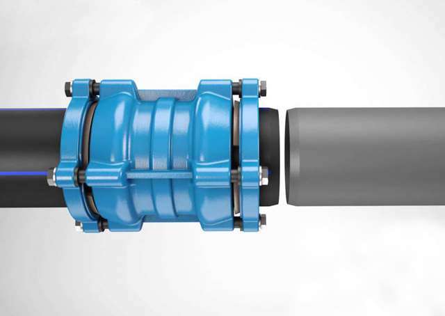 Чугунная муфта для ПЭ труб System 2000 DN 75 PN 16