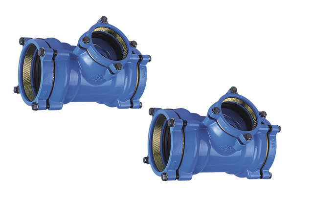 Чугунный раструбный тройник System 2000 125х125 PN 16