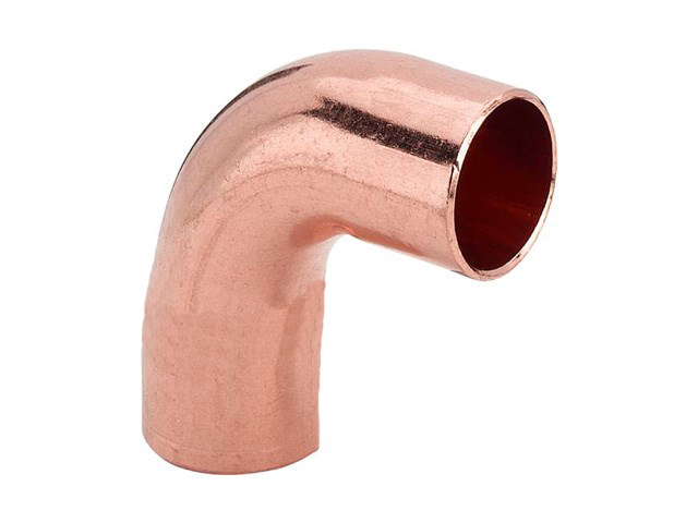 Медный угол под пайку 90 ̊1/2