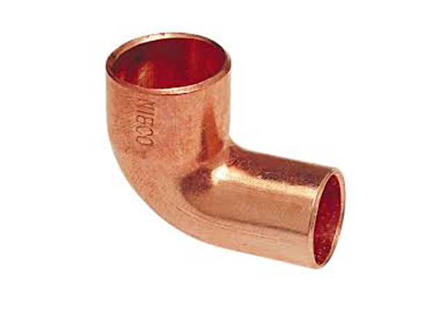 Медный отвод 90 ̊ 8 М1